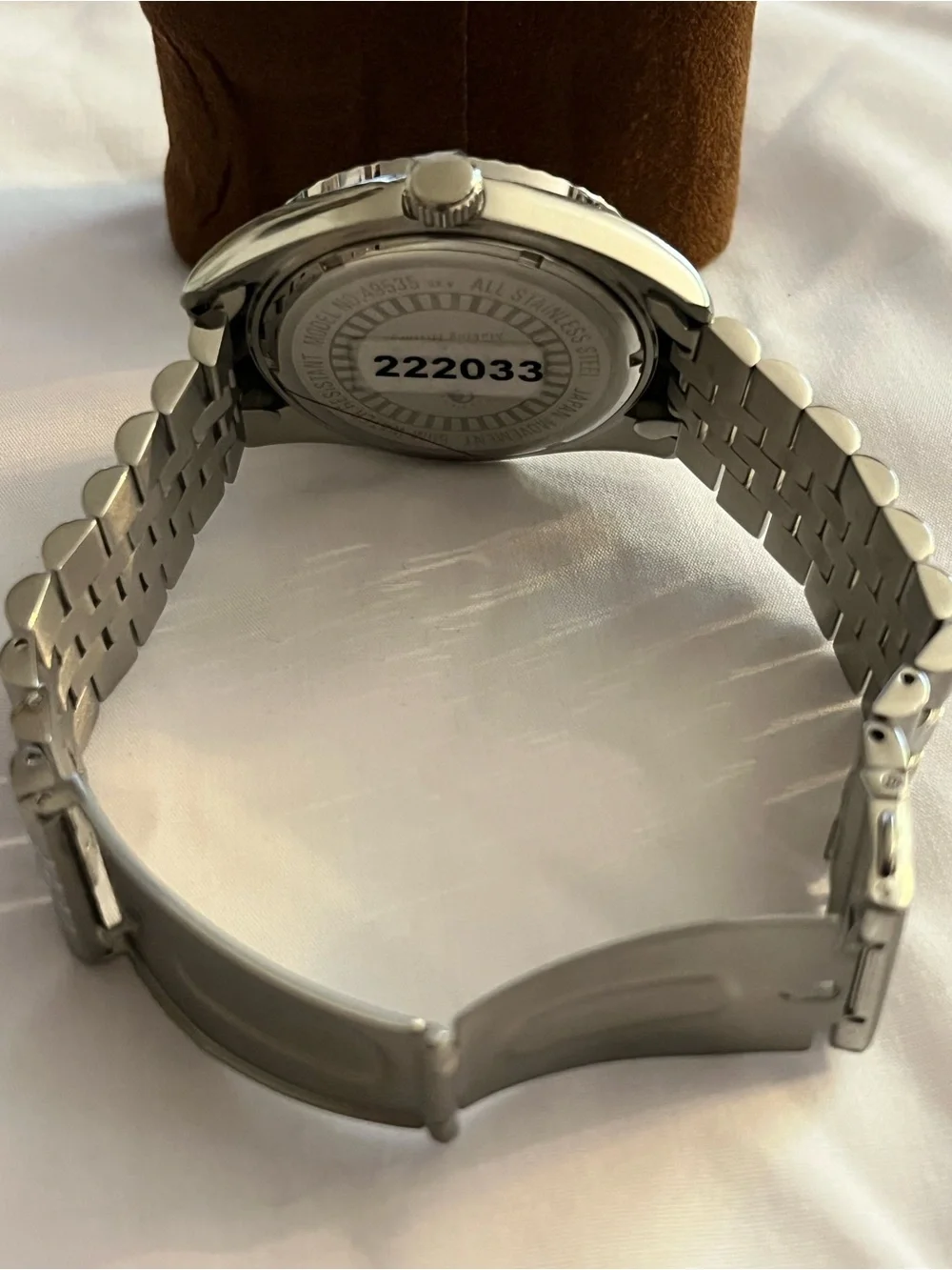Invicta Silver Bracelet Watch with Green Dial